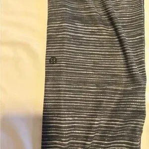 Lululemon Athletica Black Striped Joggers